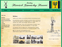 Tablet Screenshot of historisch-hauwert.nl